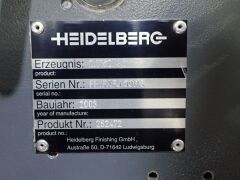 Heidelberg A2 Folding Machine, Type R152.1 - 21