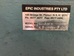 Epic Pan brake sheet metal folder - 4