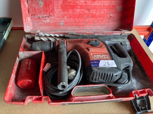 **UNRESERVED** Hilti Rotary Hammer Drill
