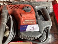 **UNRESERVED** Hilti Rotary Hammer Drill - 5