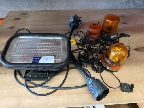 **UNRESERVED** Quantity of 5 x assorted lights