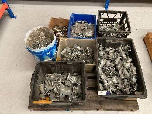 **UNRESERVED** 1 x Pallet of assorted galvanised pipe fittings