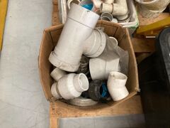 **UNRESERVED** 1 x Pallet of assorted pvc pipe fittings and assorted kitchen items - 3