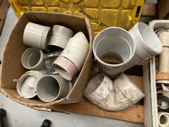 **UNRESERVED** 1 x Pallet of assorted pvc pipe fittings and assorted kitchen items - 5