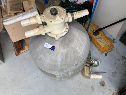 **UNRESERVED** Used pool sand filter