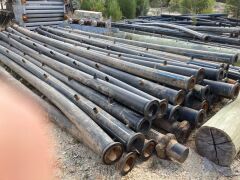 Quantity of approximately 130 x length of spear manifold poly pipe - 2