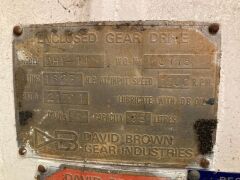 David Brown Enclosed Gearbox Drive - 3