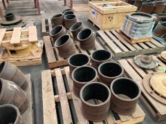 Quantity of 17 x pallets of rubber lined pipe sections and elbows - 5
