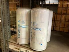Quantity of assorted lube filters - 4