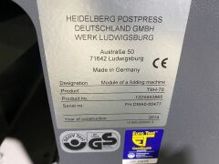 Heidelberg A1 Folding Machine - 16