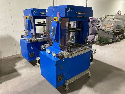 Quantity of 2 Mosca RO TR500-4 Strapping Machines