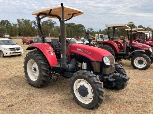 Unreserved-2016 YTO X704 Tractor