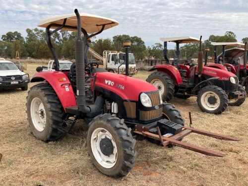 Unreserved-2016 YTO X704 Tractor