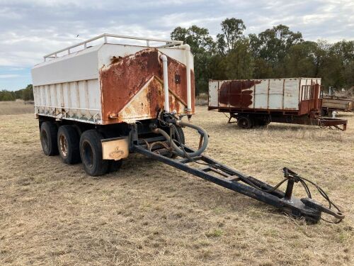 Unreserved-Triaxle Water Tanker Trailer