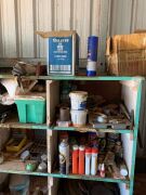 Unreserved-Timber Shelves with contents - 4