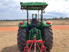 Unreserved-2009 John Deere JD6230 Tractor with Fork Attachment - 11