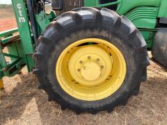Unreserved-2009 John Deere JD6230 Tractor with Fork Attachment - 18