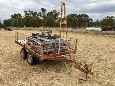 Unreserved-Tandem Axle Flat Top Trailer