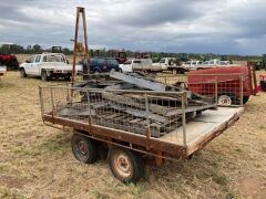 Unreserved-Tandem Axle Flat Top Trailer - 2