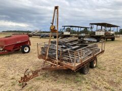 Unreserved-Tandem Axle Flat Top Trailer - 3