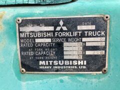 Unreserved-Mitsubishi 2.5t Forklift - 6