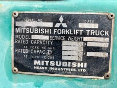 Unreserved-Mitsubishi 2.5t Forklift - 7