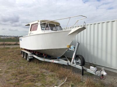 Reef Roamer Aluminium Fishing Boat With Swift Co trailer