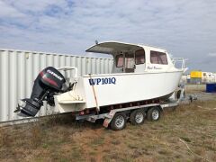 Reef Roamer Aluminium Fishing Boat With Swift Co trailer - 3