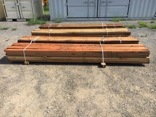F17 Structural Hardwood 30 lengths @ 100mm x 50mm x 3.6m (approx)