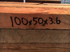 F17 Structural Hardwood 30 lengths @ 100mm x 50mm x 3.6m (approx) - 6