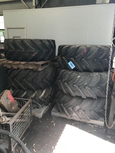 Quantity of 6 x Unused Tractor Tyres