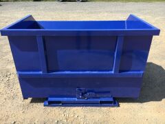 Unreserved Unused 2019 1.5 Cubic Yard Forkliftable Dumping Hopper - 5