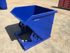 Unreserved Unused 2019 1 Cubic Yard Forkliftable Dumping Hopper - 2