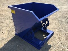 Unreserved Unused 2019 1 Cubic Yard Forkliftable Dumping Hopper - 8