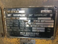 *RESERVE MET* Caterpillar DP35N Diesel Forklift - 8