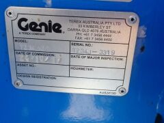 ****Invoice Refunded as per Anthony Martin*****Genie TZ-34 Trailer Mounted EWP (Location: Archerfield, QLD) - 24