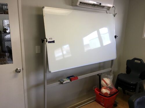 White board on mobile stand