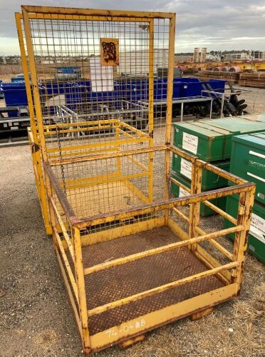 Forklift Man Cage Attachment
