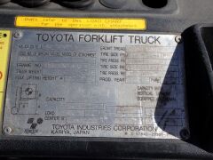 2001 Toyota 1.5t Forklift - 24