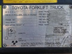 2001 Toyota 1.5t Forklift - 26