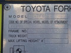2001 Toyota 1.5t Forklift - 27