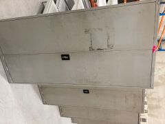 Quantity of 5 x Metal Cabinets - 2