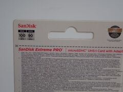 Quantity of 15 x SanDisk Extreme Pro Memory Cards - 11