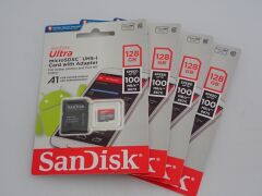 Quantity of 19 x SanDisk Ultra microSDHC cards - 5