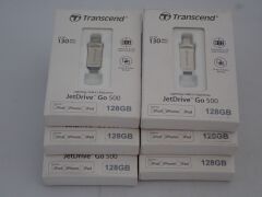 Quantity of 21 x Transcend Jetdrive Go 500 Flash Drives - 5