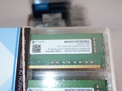 Quantity of approxiamtely 160 x 8gb Ram - 8