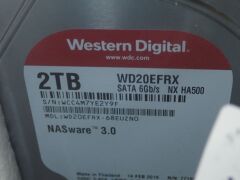 Quantity of 10 x Western Digital 2tb HDDS - 3