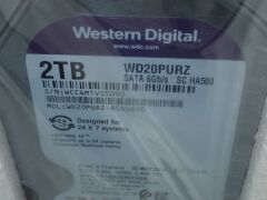 Quantity of 10 x Western Digital 2tb HDDS - 9