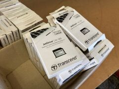 Quantity of approximately 90 x assorted Transcend JetDrives, JetMemory and JetDrive Lite - 2