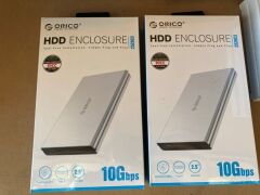 Quantity of HDD Enclosures and SSD kits - 2